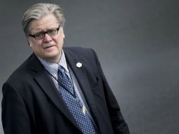 La partida de Bannon ocurre luego de que éste contradijera la postura militar de Trump frente a Corea del Norte. AFP / ARCHIVO