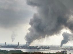 En el lugar se hallaron tres vehículos de huachicoleros, los cuales quedaron incinerados. AFP / ARCHIVO