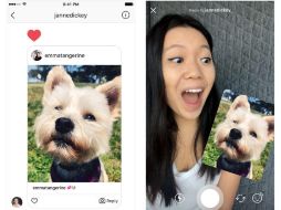 LaLa fotografía genera automáticamente una postal para la publicación. INSTAGRAM / @instagram