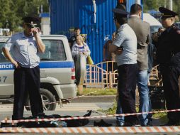 El agresor de 23 años dejó a ocho personas heridas que fueron hospitalizadas con gravedad variable. AP / I. Shvets