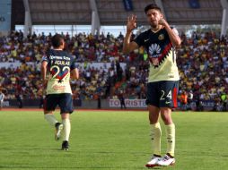 Peralta cerró la cuenta para los capitalinos al minuto 51. AFP / V. Ruiz