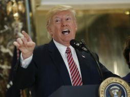 Trump no identificó a los supremacistas blancos ni a ningún otro grupo de odio en los hechos de Charlottesville. AP / ARCHIVO