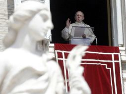 'Rezamos por todos los difuntos, por los heridos y sus familiares', declaró Francisco desde el Palacio Pontificio. AP / G. Borgia