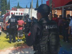 El incidente es controlado por protección civil y bomberos. FACEBOOK / Gobierno de Ecatepec