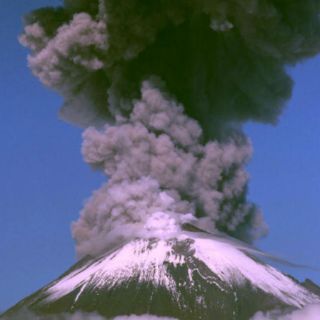 Cae ceniza en Morelos por actividad del ‘Popo’