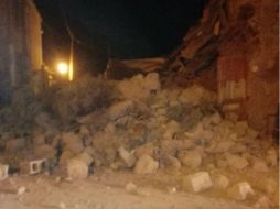 El temblor tuvo un epicentro localizado a 10 km de la isla de Ischia, aquí se aprecian los daños a los edificios. EFE / S. Matt
