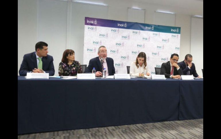 Oscar Guerra Ford indicó que los sujetos obligados mejores evaluados fueron el propio Inai con 97.5 de 100 puntos. TWITTER / @OscarGuerraFord