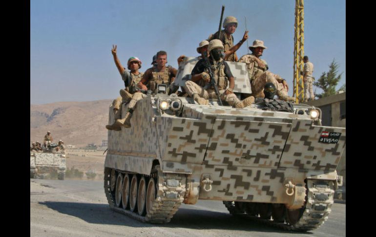 El Ejército comenzó hace cuatro días una operación militar para expulsar a los yihadistas de las zonas de Ras Baalbeck y Qaa. AFP / STRINGER