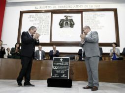 Alfaro señala que los primeros 100 años de EL INFORMADOR deben servir para analizar cómo deben ser los medios de comunicación. EL INFORMADOR / A. Camacho