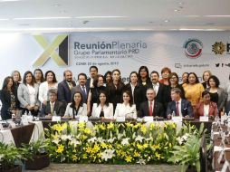 Celebran la inauguración de trabajos de la plenaria del PRD en el Senado de la República. SUN / I. Olivares