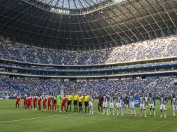 El Estadio BBVA fue inaugurado en el 2015 y es uno de los más modernos del país. MEXSPORT / ARCHIVO