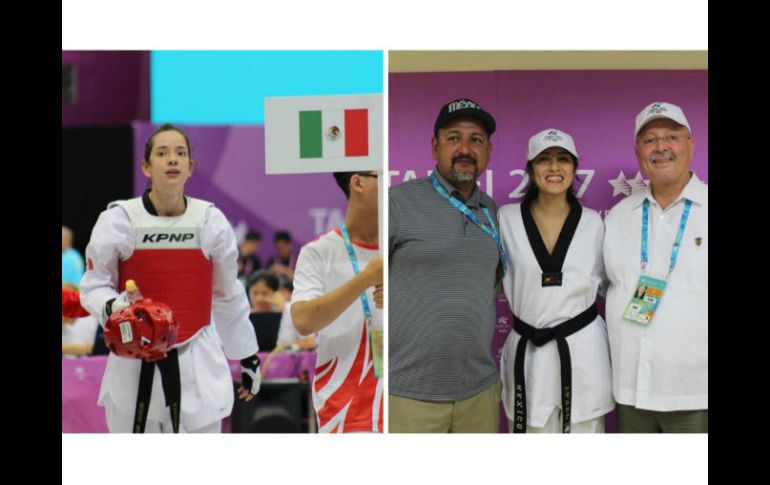 Con dos oros, una plata y cuatro bronces, México ocupa el puesto 14 en el medallero, tras cuatro días de competencia. TWITTER / @CONADE