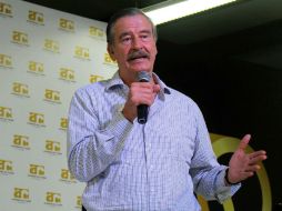 Fox reafirmó que México no pagará un muro fronterizo. EFE / H. Penso