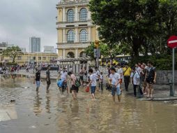 'Hato' es el tifón más poderoso en golpear la zona en 53 años. EFE / A. Mil-Homes
