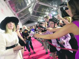 Diane Keaton. En la entrevista, la actriz reconoció que ve complicado volver a actuar bajo la batuta de Woody Allen. AFP /