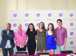 Cultura. Autoridades culturales y participantes de la Muestra durante el anuncio. ESPECIAL / CORTESÍA SC