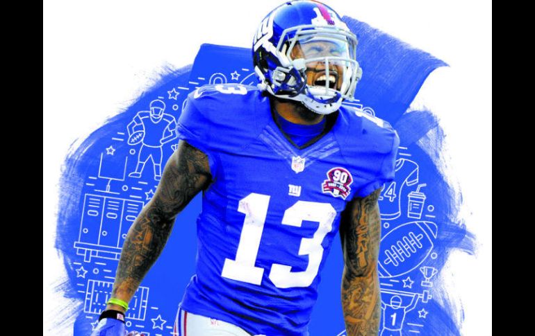 Desde el primer momento en que Odell Beckham Jr. pisó un emparrillado de la NFL se ha robado el espectáculo. EL INFORMADOR / J. López