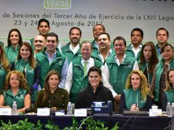 ''A cualquiera le entusiasma ser visto como una alternativa'', dice Meade tras su reunión con legisladores del Partido Verde. TWITTER / @JoseAMeadeK