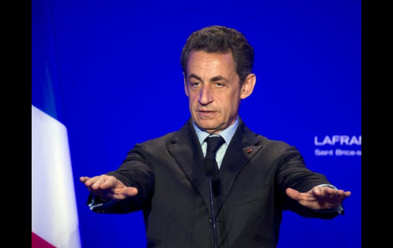 Sarkozy compartirá sus experiencias con más de 10 mil becarios de Fundación TELMEX TELCEL. AFP / ARCHIVO