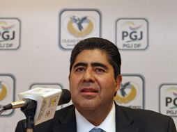 El titular de la PGJ de la Ciudad de México, Edmundo Garrido informó de la aprehensión. EFE / ARCHIVO