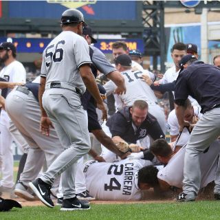Accidentado triunfo de Tigres sobre los Yankees