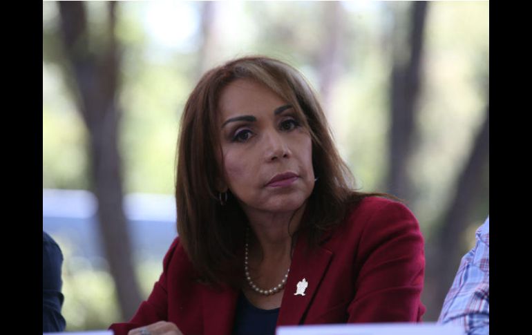 María Elena Limón afirma que hay una campaña de desprestigio en su contra, pero que la ciudadanía la apoya. EL INFORMADOR / ARCHIVO