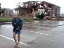 La ciudad de Corpus Christi pide a los residentes reducir el uso de agua potable debido a los cortes de energía eléctrica. AFP / J. Raedle