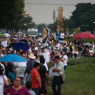 Grupos católicos se manifiestan contra la obra 'Sincretismo'