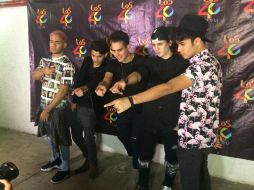 La boy band, CNCO, fue la más ovacionada del concierto. EL INFORMADOR / E. Esparza