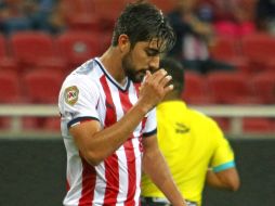 Pizarro durante el partido ante Gallos Blancos. MEXSPORT / E. Quintana