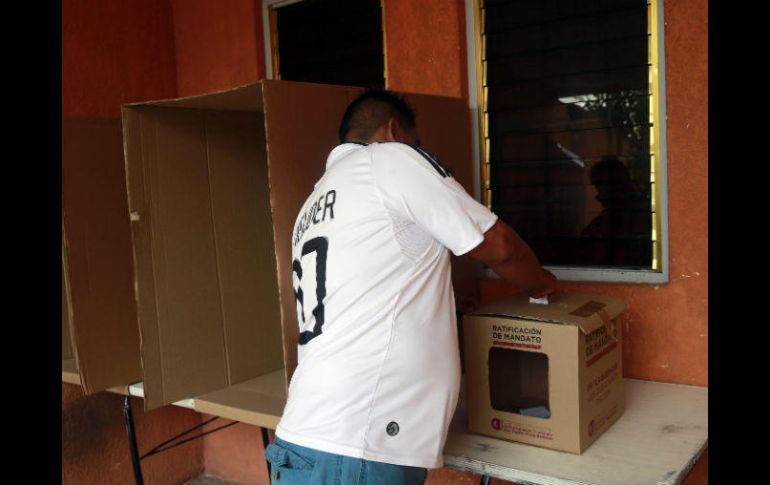 En el ejercicio de este domingo, ciudadanos podrán decidir si quieren que la alcaldesa María Elena Limón siga en su cargo o lo deje. EL INFORMADOR / M. Vargas