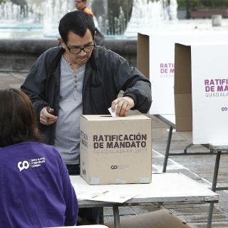 Con normalidad, ratificación de mandato en Guadalajara