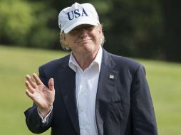 Trump dijo que consideraba la construcción de un muro fronterizo porque México es el país con ‘más crimen del mundo’. AFP / S. Loeb