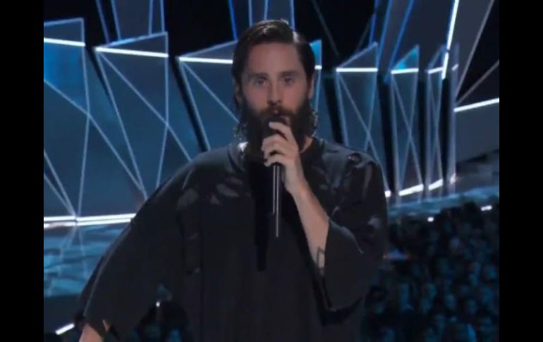 Leto también hizo un llamado a la gente que siente que no hay esperanza. TWITTER / @MTV