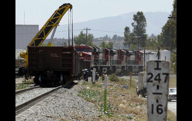 Las regiones donde hay más robo a tren son Puebla, Hidalgo, Tlaxcala y Veracruz. EL INFORMADOR / ARCHIVO