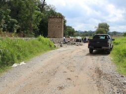 Un hombre fue encontrado en un canal de aguas pluviales aledaño al Antiguo Camino a Copalita a la altura de La Moraleja, en Zapopan. ESPECIAL /