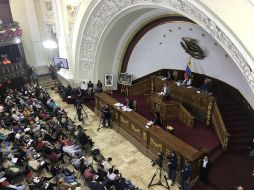 El documento denuncia también un supuesto plan de Washington para crear una situación de emergencia humanitaria en Venezuela. TWITTER / @ANC_ve