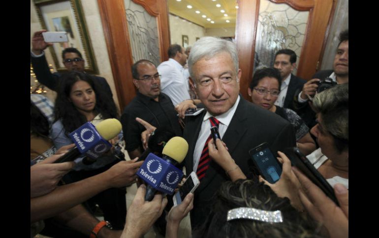 El líder nacional de Morena se encuentra de gira por Baja California. SUN / ARCHIVO