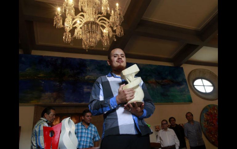 La obra de Darío Ernesto Abrica es un homeanje a las fuentes tapatías. EL INFORMADOR / M. Vargas