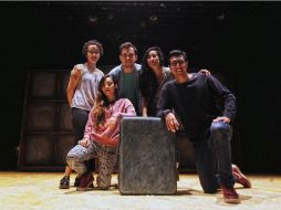 Actores de '80 días por suceder'. EL INFORMADOR / E. Barrera