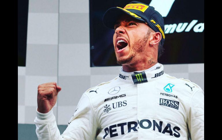 Hamilton inició la temporada en tercer lugar de la clasificación histórica de posiciones de privilegio. TWITTER / @MercedesAMGF1