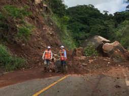Rehabilitar la vía costará 65 MDP; el objetivo es que la vía quede en buenas condiciones para el periodo vacacional de fin de año. ESPECIAL / Cortesía