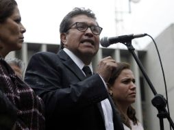 Monreal pide a la Comisión Nacional de Elecciones de Morena reponer la encuesta que no le favoreció. SUN / C. Mejía