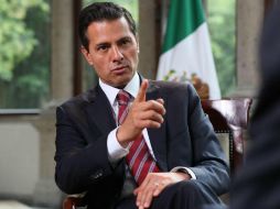 No estoy inmerso en ninguna diferencia ni guerra con ningún partido, a todos los respeto, Peña Nieto. SUN / Ulises Castellanos