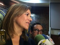 Zavala se reúne con diputados de la bancada panista en el Congreso del Estado, con quien dice, platicó de los retos del PAN. EL INFORMADOR / R. Rivas