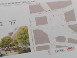 Imagen de la propuesta para la planeación en superficie de la estación. EL INFORMADOR / I. Martínez