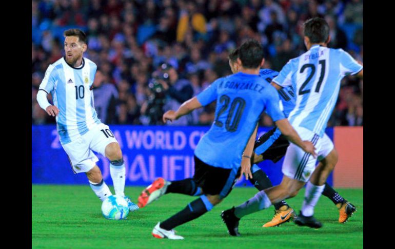 Lionel Messi fue uno de los elementos de Argentina que más se insinuó ante la portería rival. EFE / F. Anfitti