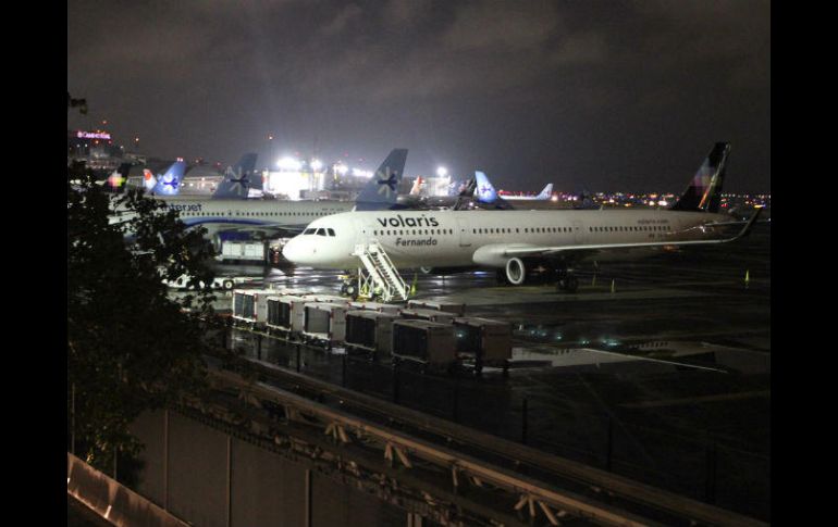 Se informó que en el caso del Aeropuerto Internacional de Los Cabos dejó de operar hacia las 16:00 horas. NTX / G. Durán