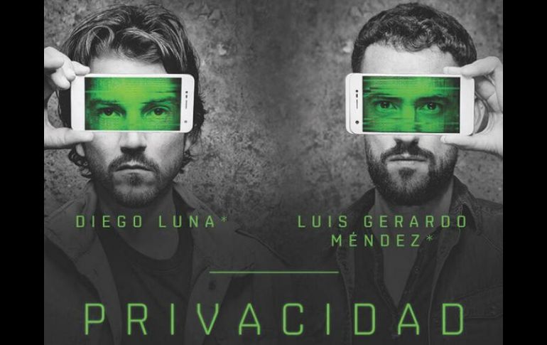 La obra 'Privacidad' se basa en el caso de Edward Snowden. INSTAGRAM / diegoluna_