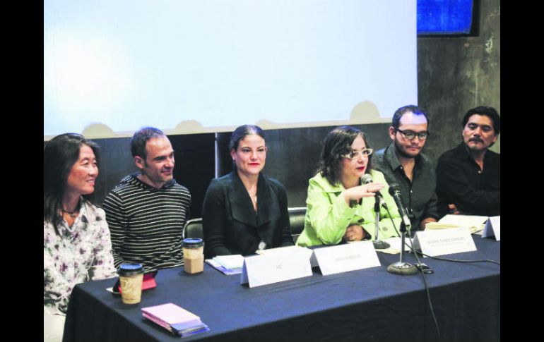 Presentación. La directora de Cultura Guadalajara Susana Chávez (al centro) dio los pormenores de este programa. ESPECIAL / CULTURA GUADALAJARA